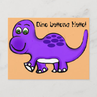 Dinosaur Baby Briefkaart