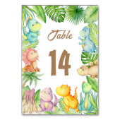 Dinosaur Baby Kaart (Voorkant)