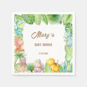 Dinosaur Baby Servet (Voorkant)