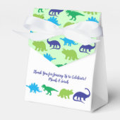 Dinosaur Baby shower Bedankdoosjes (Voorkant Zijde)