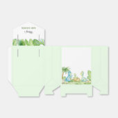 Dinosaur Baby shower Bedankdoosjes (Uitgevouwen)