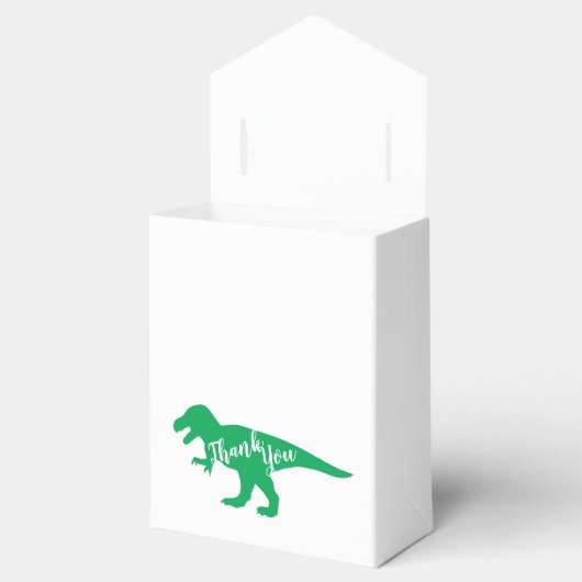 Dinosaur Baby shower Bedankdoosjes (Geopend)