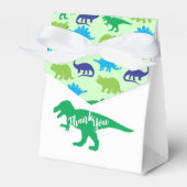 Dinosaur Baby shower Bedankdoosjes (Voorkant Zijde)