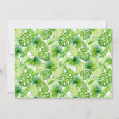 Dinosaur Baby shower Bedankkaart (Achterkant)