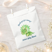 Dinosaur Baby shower Bedankzakje (Geknipt)