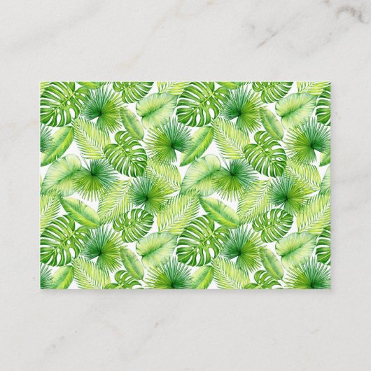 Dinosaur Baby shower Boeken voor baby Informatiekaartje (Achterkant)