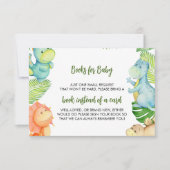 Dinosaur Baby shower Books for Baby (Voorkant)