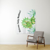 Dinosaur Baby shower Boy Backdrop Wandkleed (In situ)