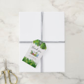 Dinosaur Baby shower Dank u Labels Cadeaulabel (Met Touw)