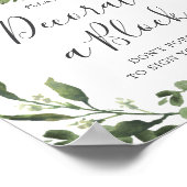 Dinosaur Baby Shower Decorate A Block Sign Poster (Hoek)