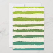 Dinosaur Baby shower Invitation T-Rex Baby shower Kaart (Achterkant)