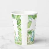 Dinosaur Baby shower Papieren Bekers (Links)