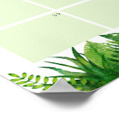 Dinosaur Baby shower Raad Vervaldatum Poster (Hoek)