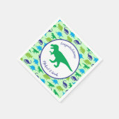 Dinosaur Baby shower Servet (Hoek)