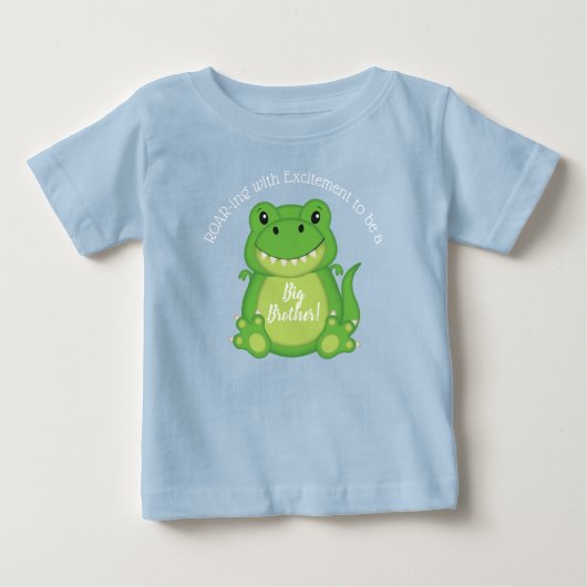Dinosaur Baby shower T-Rex (Voorkant)