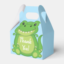 Dinosaur Baby shower T-Rex Bedankdoosjes