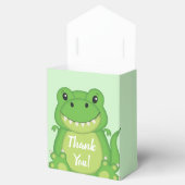 Dinosaur Baby shower T-Rex Bedankdoosjes (Geopend)