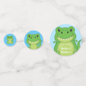 Dinosaur Baby shower T-Rex Confetti (Voorkanten)