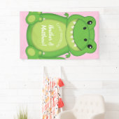 Dinosaur Baby shower T-Rex Pink Girl Spandoek (Insitu)