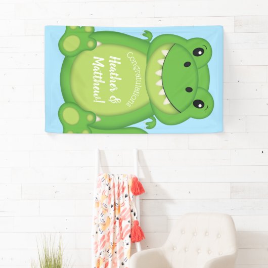 Dinosaur Baby shower T-Rex Spandoek (Insitu)