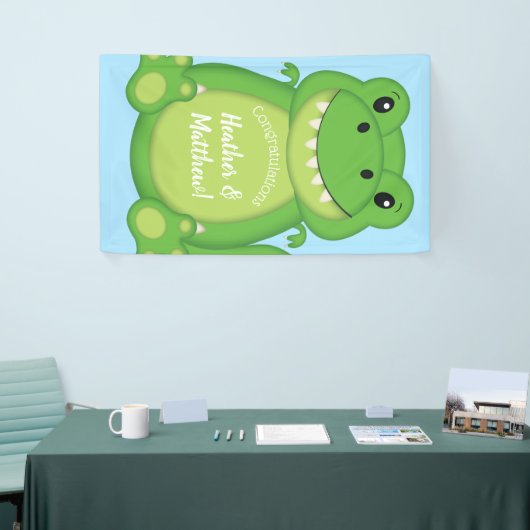 Dinosaur Baby shower T-Rex Spandoek (Beurs)