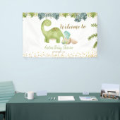 Dinosaur Baby shower - Teken met grote banner (Beurs)