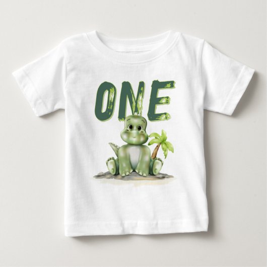 Dinosaur Baby T-shirt (Voorkant)