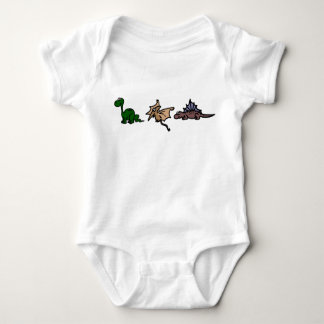 Dinosaur baby's romper