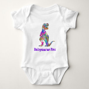 Dinosaur Babysaurus Rex New Baby Romper