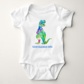 Dinosaur Babysaurus Rex Romper (Voorkant)