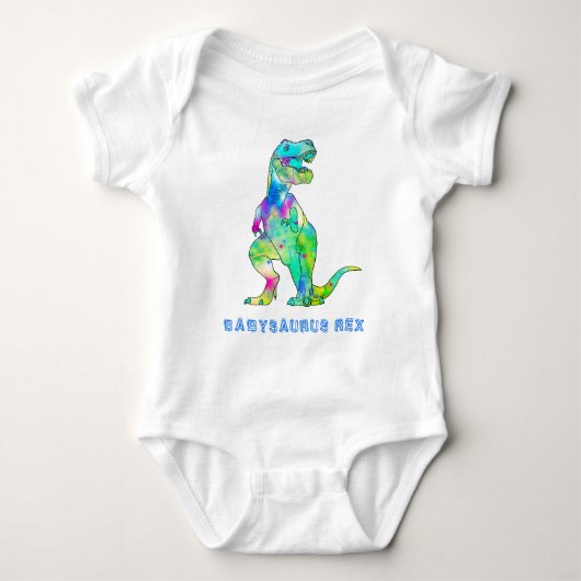 Dinosaur Babysaurus Rex Romper (Voorkant)