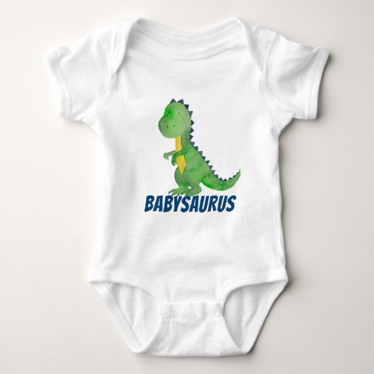 Dinosaur Babysaurus Shirt - Cute Trex Shirt (Voorkant)