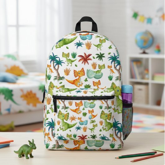 Dinosaur backpack for kids, backpack with dinosaur bedrukte rugzak