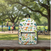 Dinosaur backpack for kids, backpack with dinosaur bedrukte rugzak