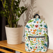 Dinosaur backpack for kids, backpack with dinosaur bedrukte rugzak