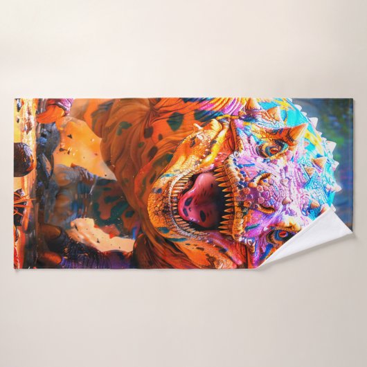 Dinosaur Badhanddoek (Badhanddoek)