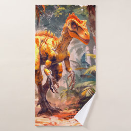 Dinosaur Badhanddoek