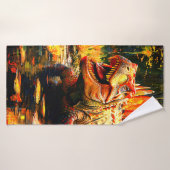 Dinosaur Badhanddoek (Badhanddoek)