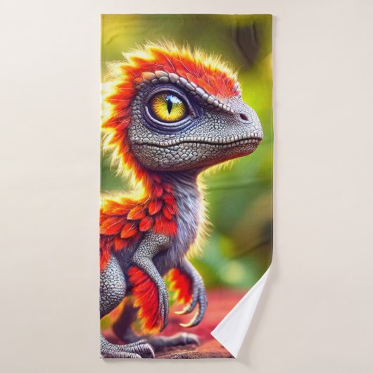 Dinosaur Badhanddoek (Badhanddoek)