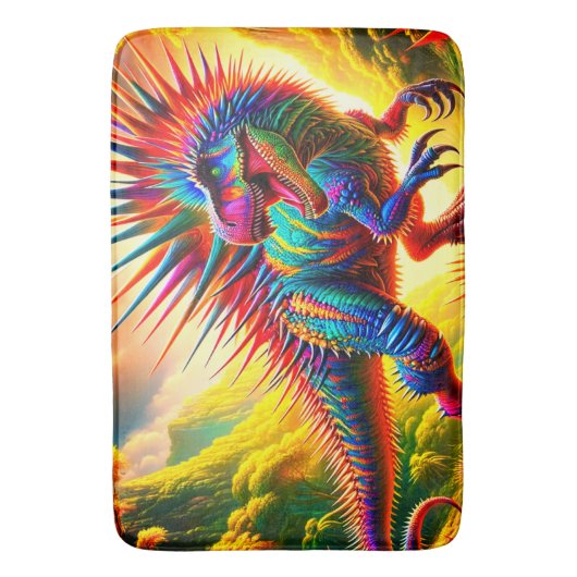 Dinosaur Badmat (Voorkant Verticaal)