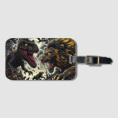 Dinosaur Bagagelabel (Voorkant (horizontaal))