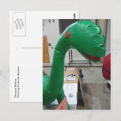 Dinosaur Balloon Briefkaart (Voorkant / Achterkant)