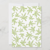 Dinosaur Balloon Kind - Uitnodiging om dag (Achterkant)