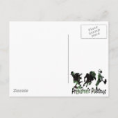 Dinosaur Baseball Busta Gear Briefkaart (Achterkant)