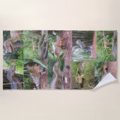 Dinosaur Beach Towel Strandlaken (Voorkant)
