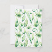 Dinosaur bedankkaartjes (Achterkant)