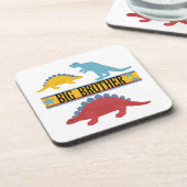 Dinosaur Big Brother Bier Onderzetter (Linkerzijde)