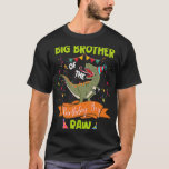 Dinosaur Big Brother Birthday Boy Matching Family T-shirt<br><div class="desc">Dinosaur Big Brother Birthday Boy Matching Family</div>