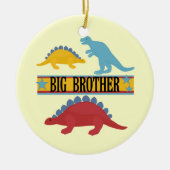 Dinosaur Big Brother Keramisch Ornament (Voorkant)