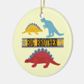 Dinosaur Big Brother Keramisch Ornament (Links)